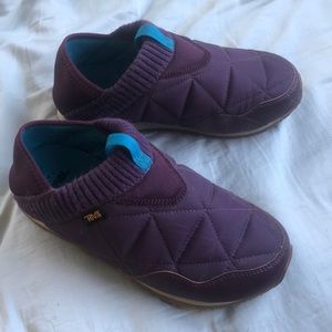 Teva ember moc slip on shoe fig color womens 7